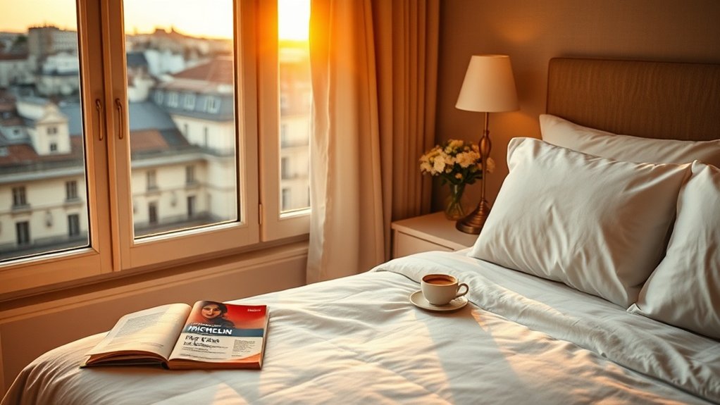 hôtels abordables reconnus par Michelin