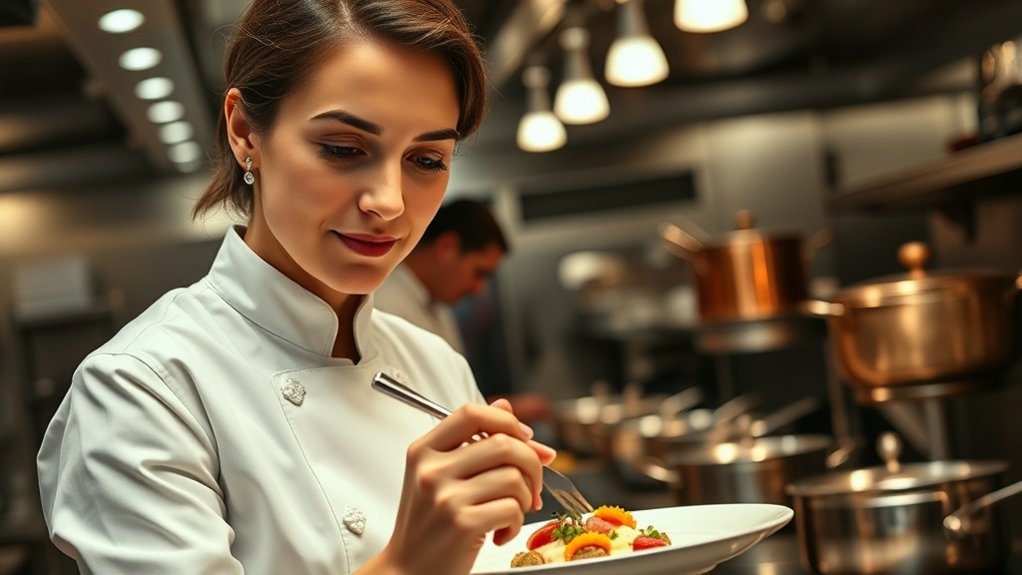 le parcours étoilé Michelin de Julia S