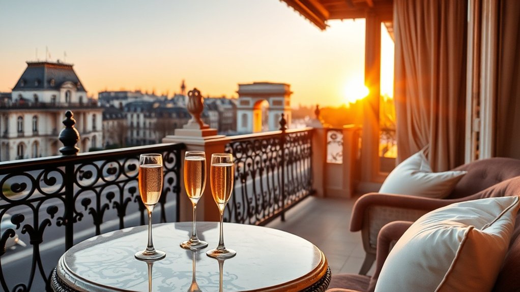 expérience hôtelière luxueuse à Paris