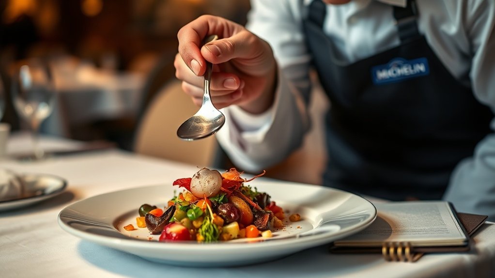 expérience culinaire inspecteur Michelin