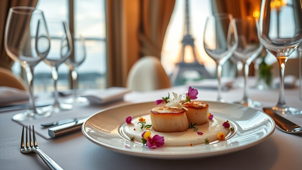 excellence culinaire étoilée Michelin Paris