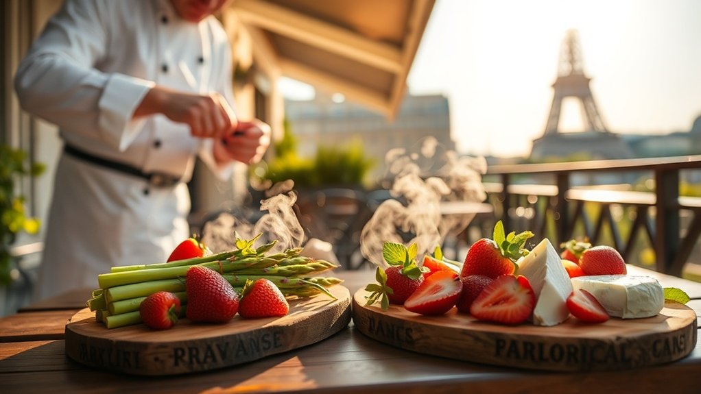 focus sur les ingrédients locaux de saison