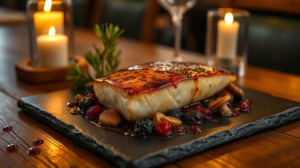 Les plats signatures mettent en avant l'excellence