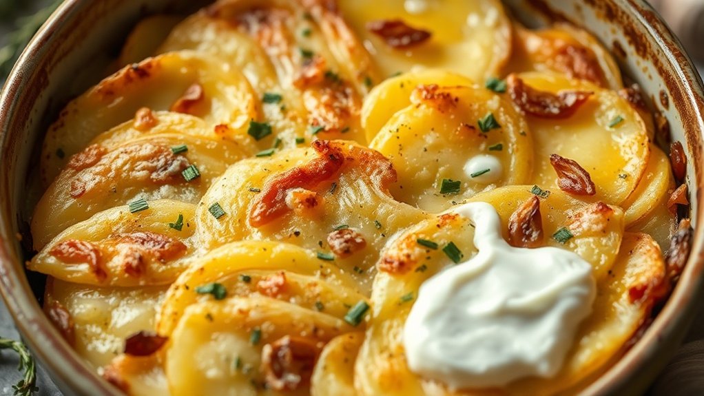 gratin de pommes de terre crémeux authentique