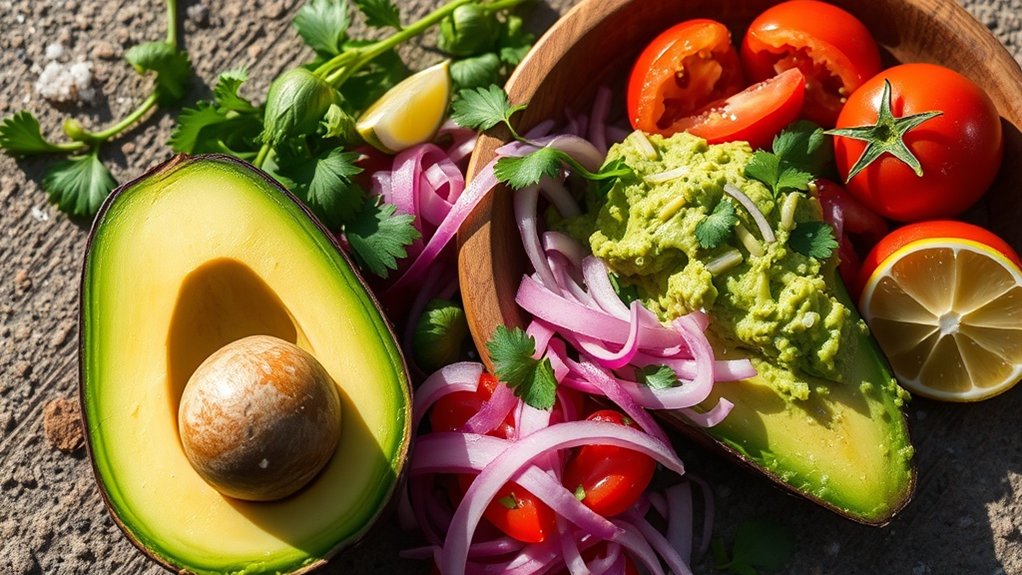 ingrédients essentiels pour un guacamole authentique