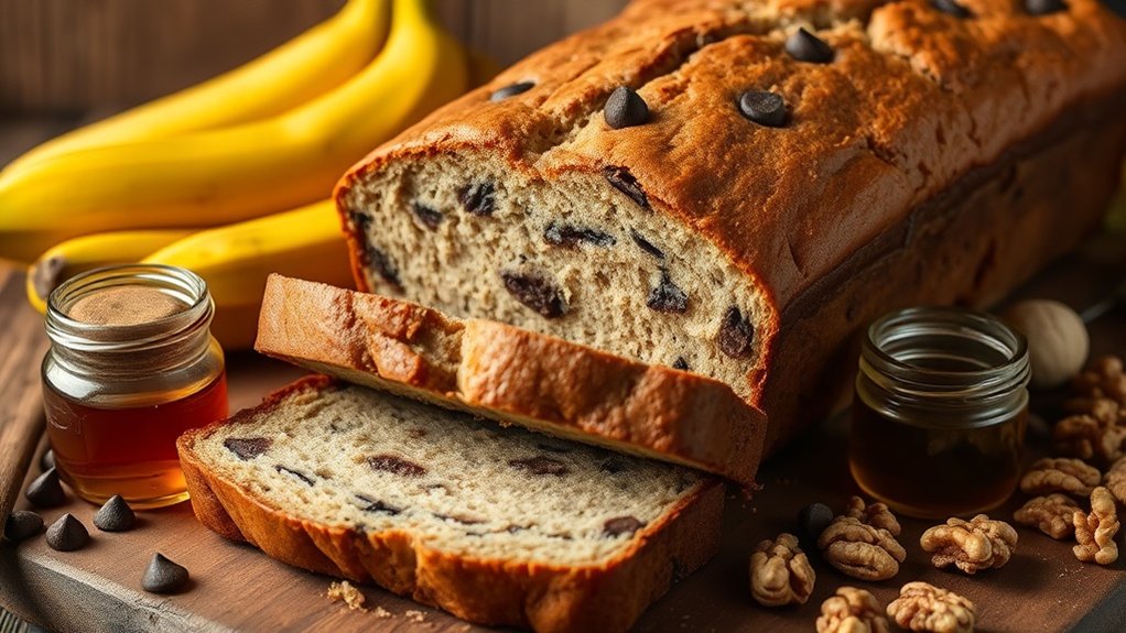 Ingrédients essentiels pour le pain à la banane