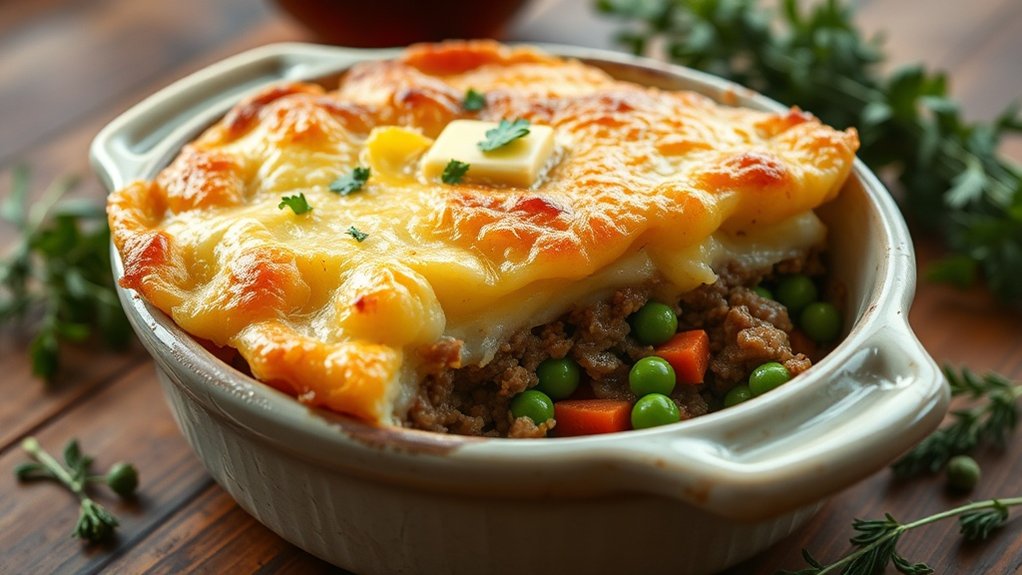 ingrédients essentiels pour la tourte du berger