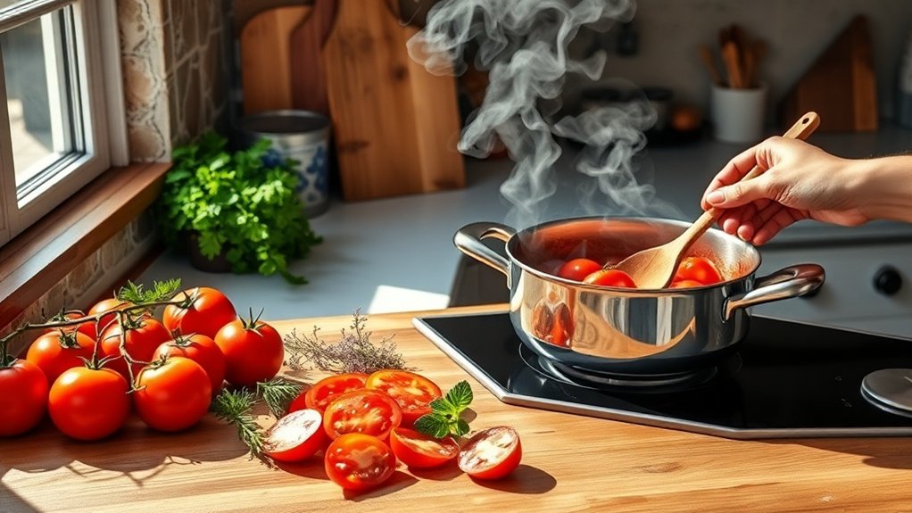 préparation parfaite de rougail saucisses