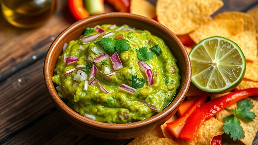 techniques pour prévenir le brunissement de la guacamole