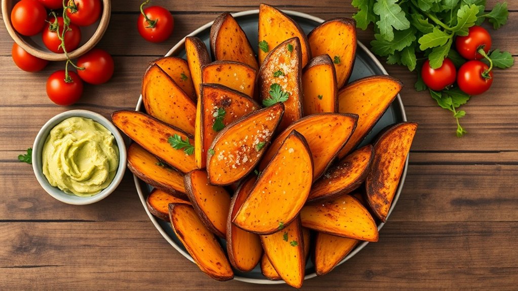 patates douces rôties simplement