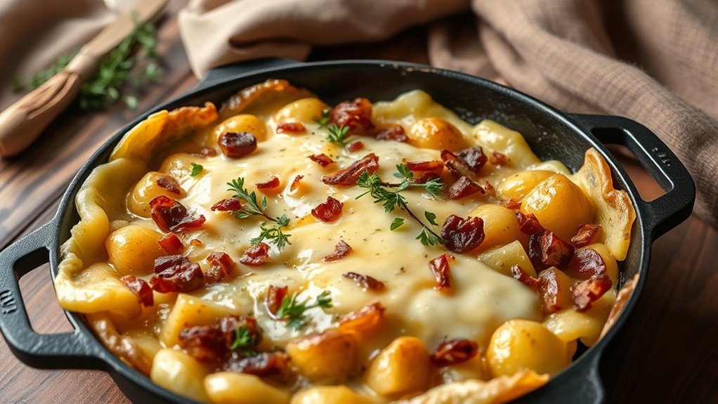 ingrédients essentiels de l'authentique tartiflette