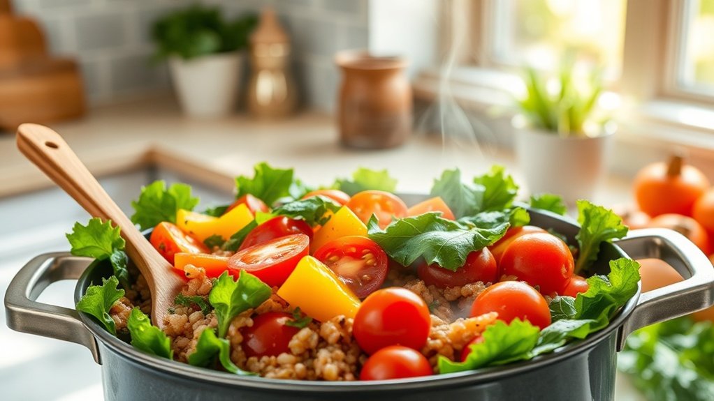 cuisine en un seul pot commodité