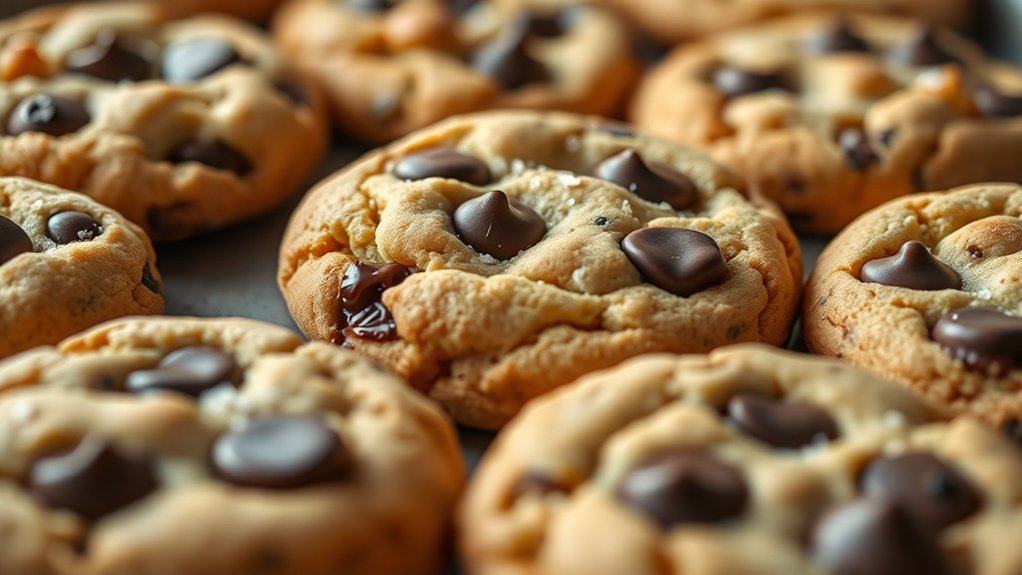 ingrédients de qualité pour les cookies