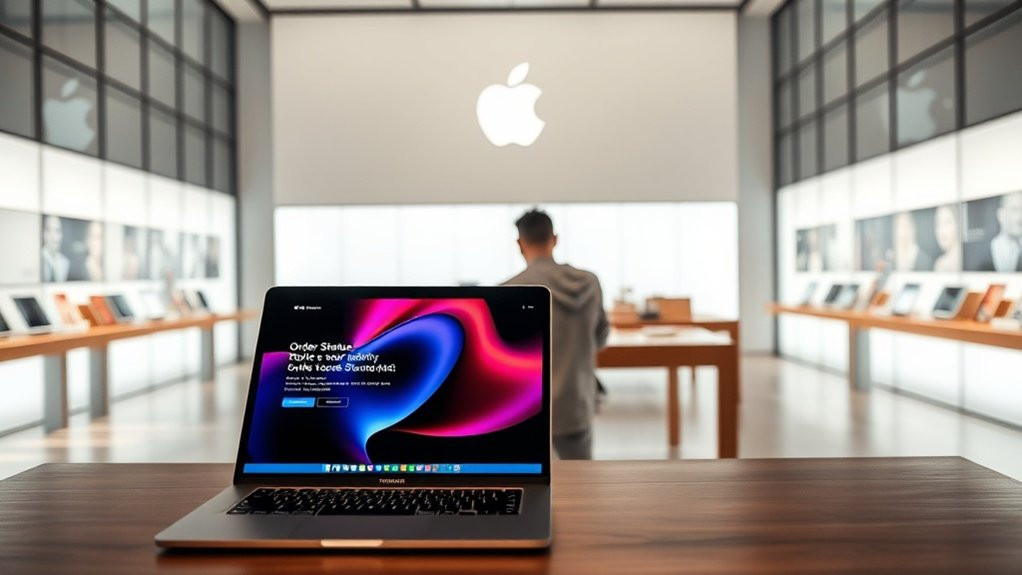 Mises à jour sur le statut de la commande expliquées