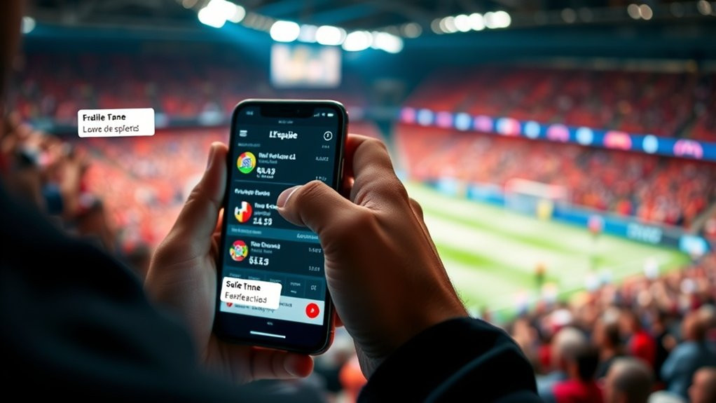 application de notifications sportives en temps réel