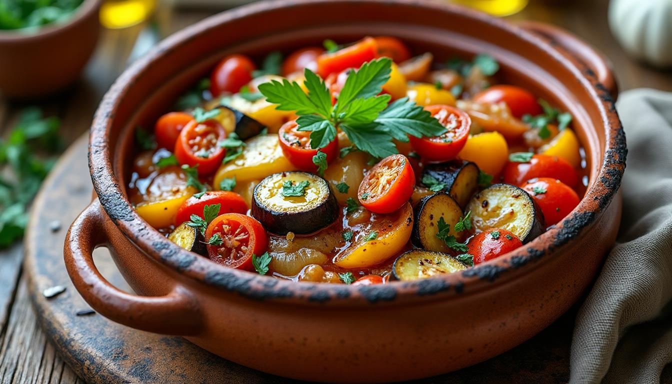 découvrez comment réussir une ratatouille authentique avec notre recette traditionnelle facile à suivre. un plat savoureux et coloré pour toutes les occasions.