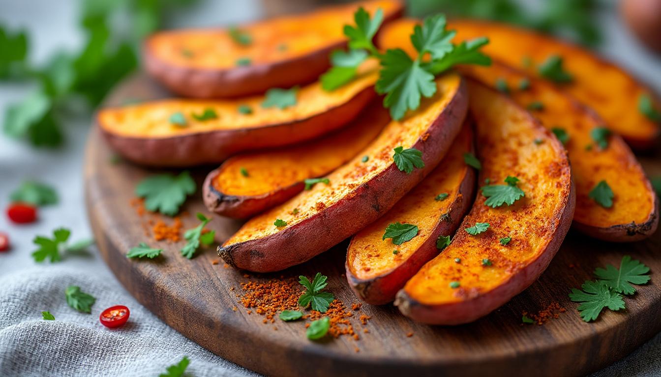 apprenez à préparer facilement une délicieuse patate douce au four grâce à notre recette simple et gourmande, idéale pour un repas sain et rapide.