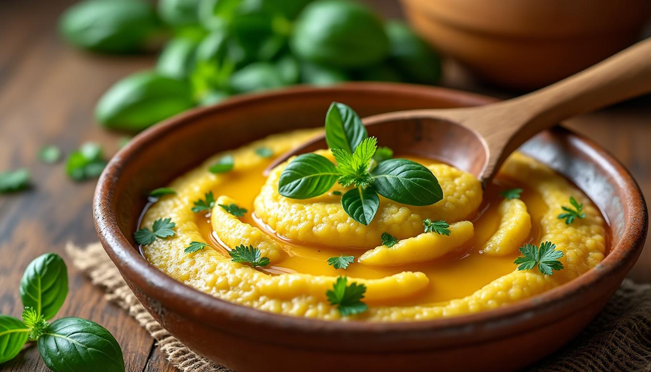 découvrez notre recette facile de polenta pour maîtriser ce plat traditionnel italien en quelques étapes simples. idéal pour un repas savoureux et rapide.