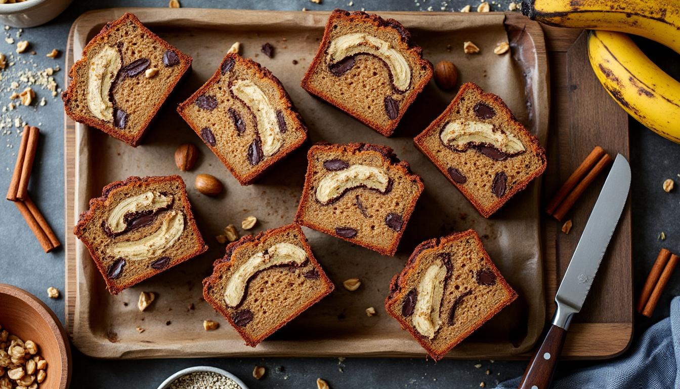découvrez une recette simple et rapide de banana bread moelleux et savoureux, parfaite pour un goûter gourmand ou un petit-déjeuner réconfortant.