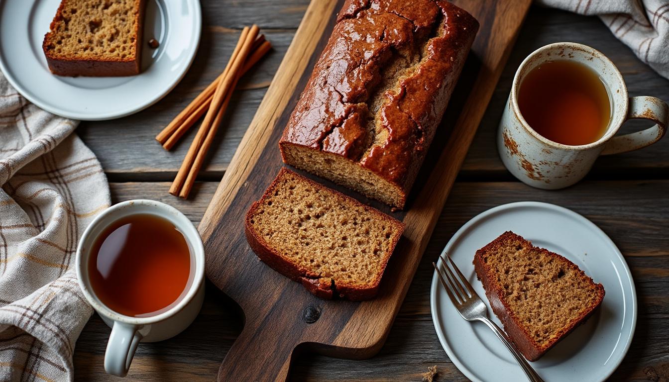 découvrez notre recette facile de pain d'épices moelleux et parfumé, parfaite pour réchauffer vos moments gourmands avec des saveurs authentiques et délicieuses.