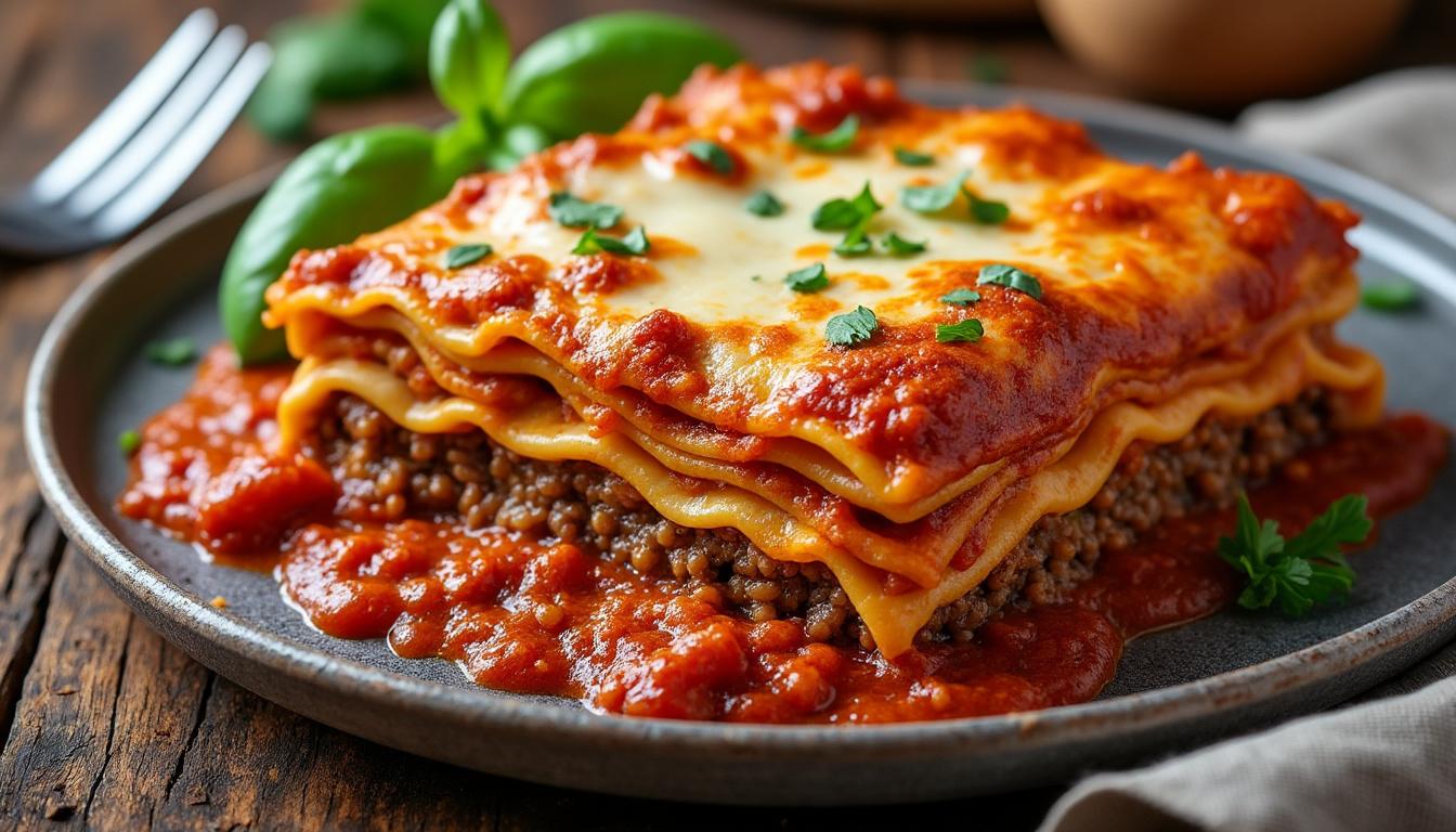 découvrez notre recette de lasagne bolognaise facile à réaliser avec des astuces pour un plat savoureux et gourmand, idéal pour toute la famille.
