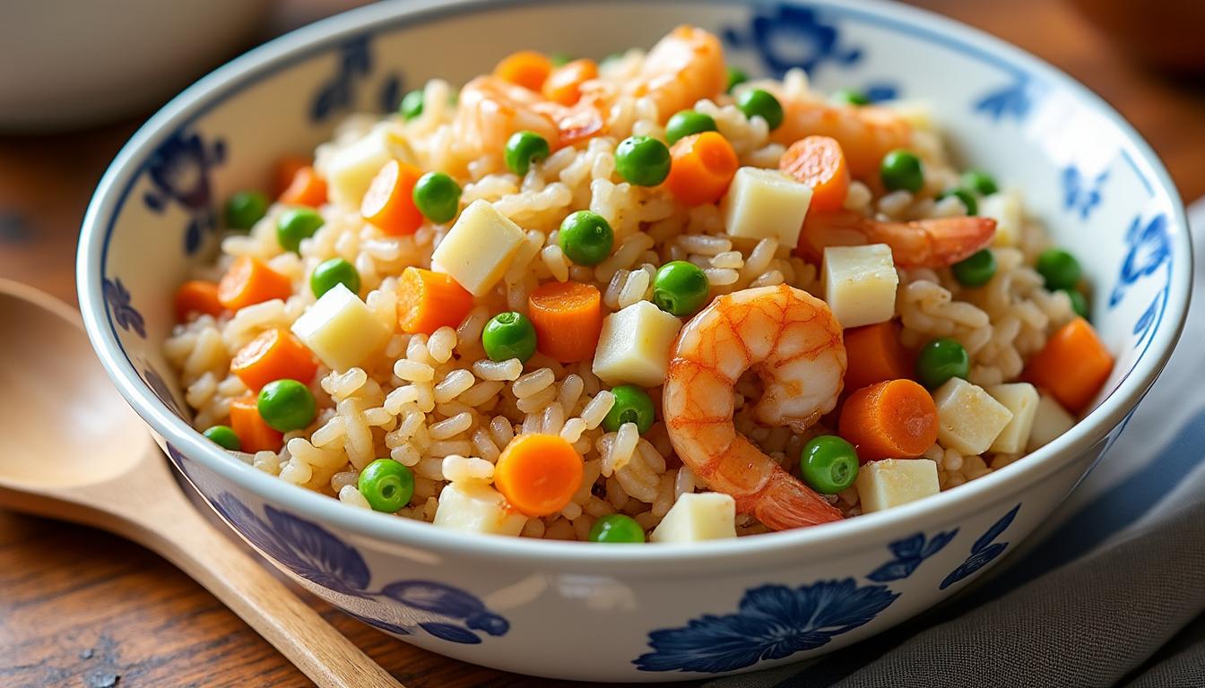 découvrez notre recette simple et rapide pour réussir un riz cantonais savoureux, un plat traditionnel chinois parfait pour vos repas quotidiens.