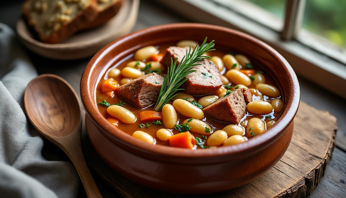 découvrez la recette traditionnelle du cassoulet et apprenez à préparer ce plat authentique du sud-ouest de la france avec toutes les astuces pour réussir un cassoulet savoureux et gourmand.