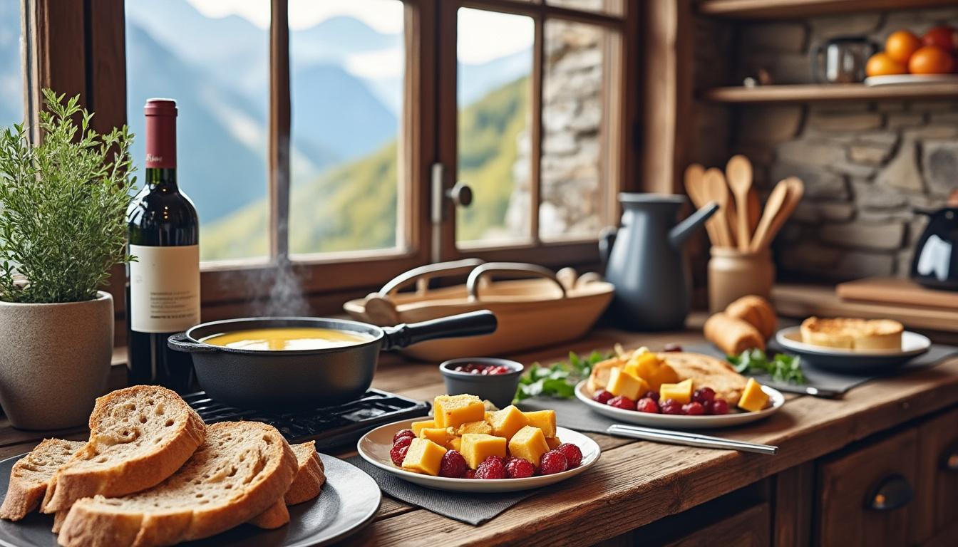 découvrez la recette traditionnelle de la fondue savoyarde pour réchauffer vos soirées d'hiver avec un plat convivial et délicieux.