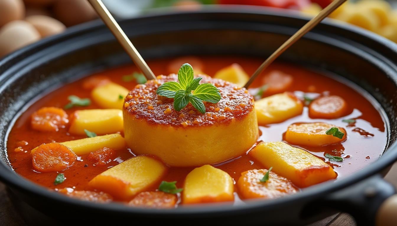 découvrez la recette traditionnelle de la fondue savoyarde pour réchauffer vos soirées d'hiver avec un plat authentique et convivial.