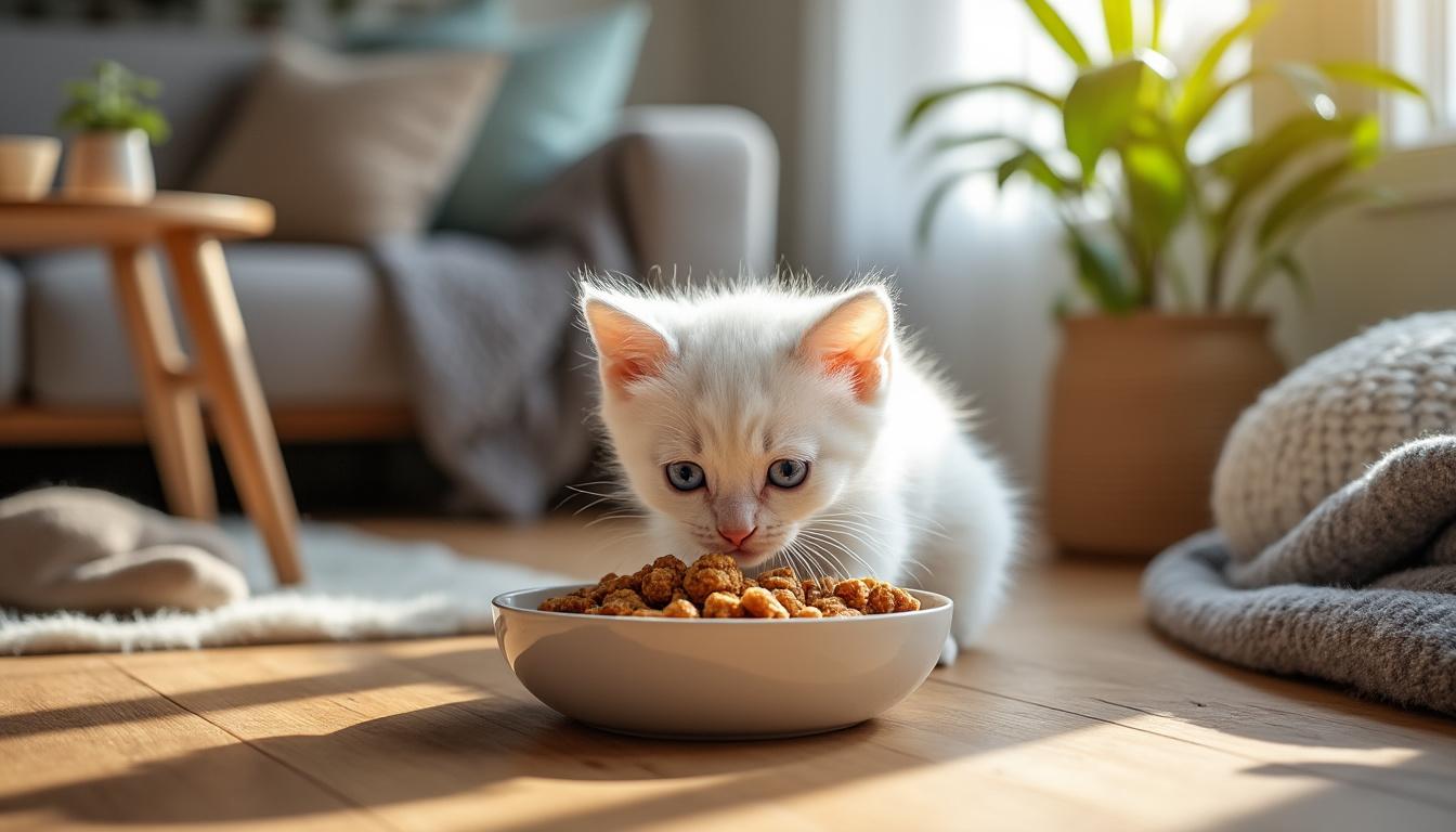 découvrez quelles sont les meilleures options alimentaires pour bien nourrir un chaton et lui assurer une croissance saine et équilibrée.