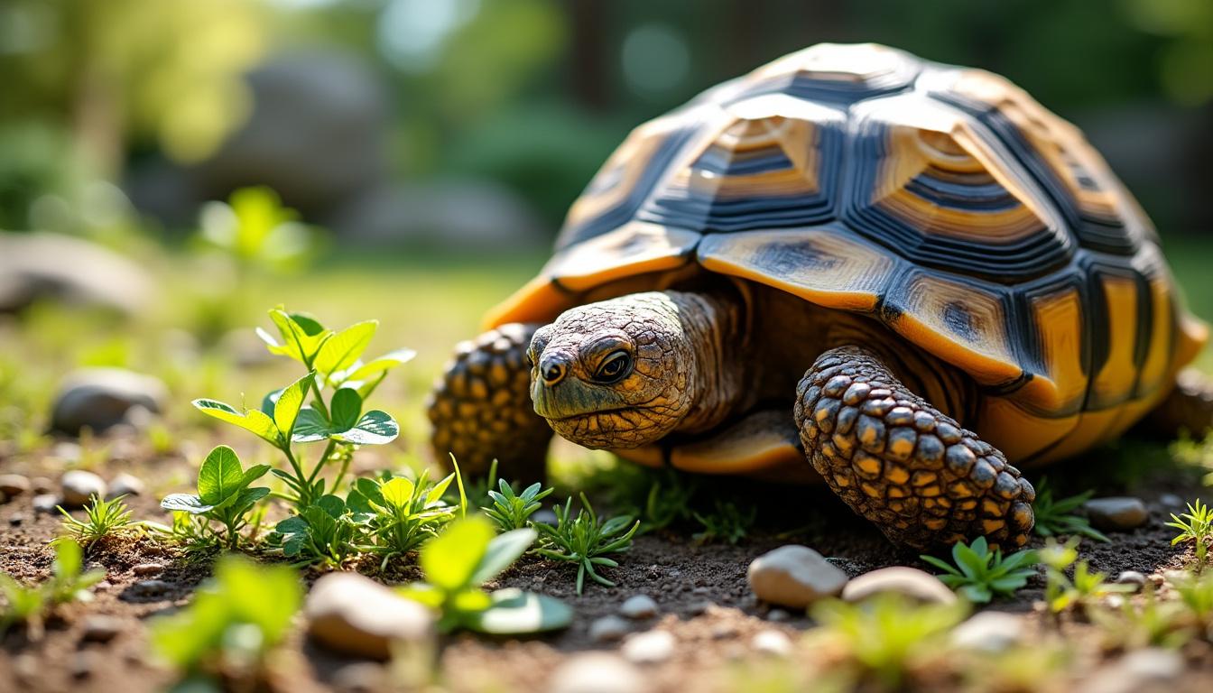 découvrez notre guide complet sur l'alimentation de la tortue hermann pour assurer une nutrition équilibrée et adaptée à votre reptile.