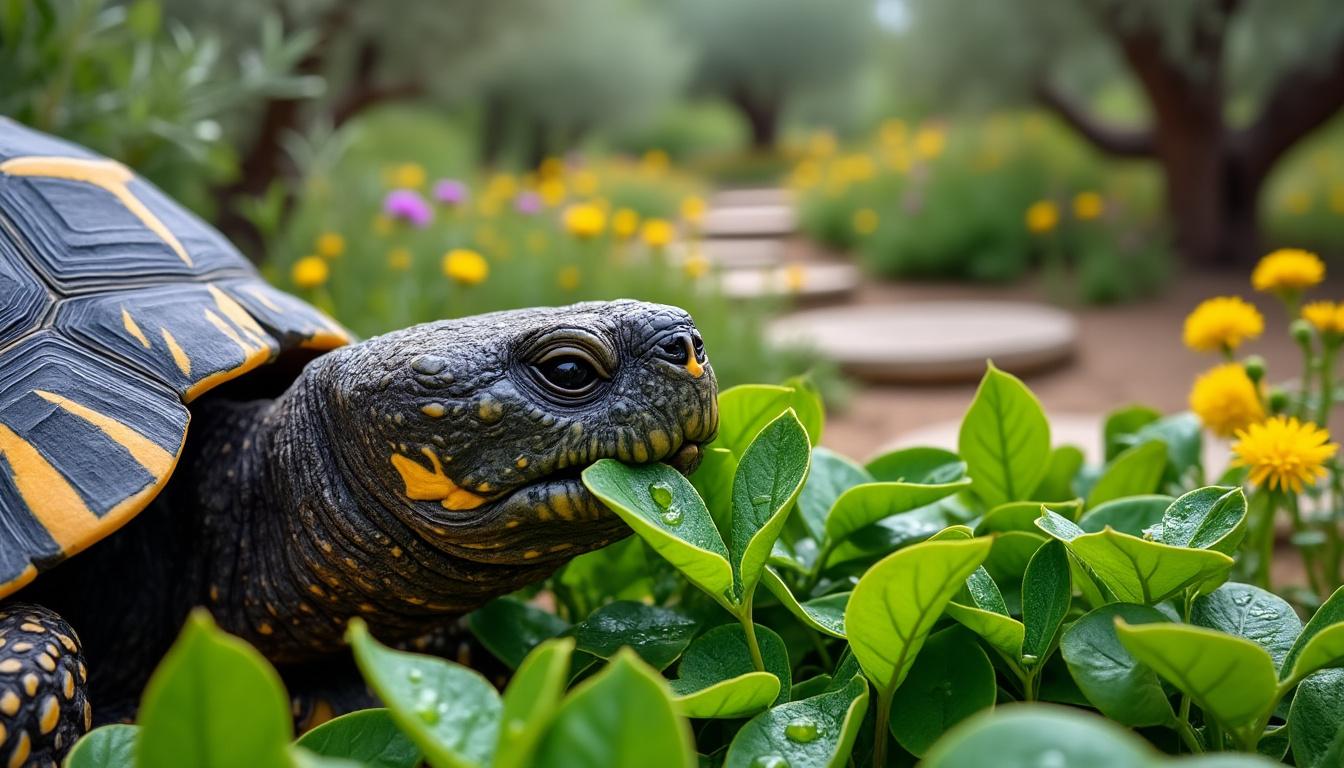 découvrez nos conseils pour une alimentation équilibrée des tortues hermann et assurez leur santé grâce à une nutrition adaptée à leurs besoins.
